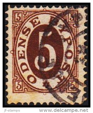 ODENSE BYPOST. 1885. 5 ØRE.  (Michel: DAKA 2) - JF107798 - Local Post Stamps