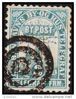 KIØBENHAVNS BYPOST. 1880. 3 ØRE.  (Michel: DAKA 3) - JF107825 - Lokale Uitgaven