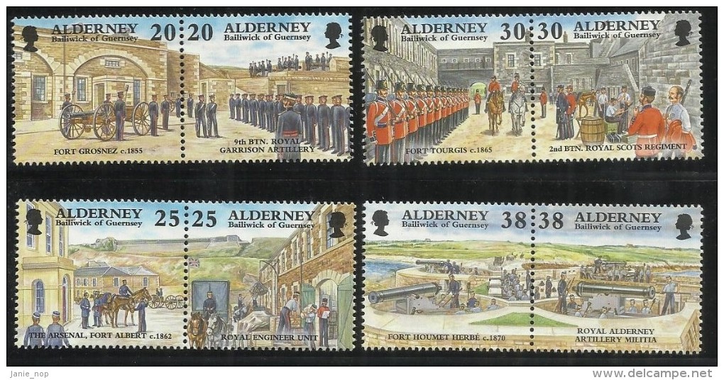 Alderney 1999 Garrison Islands MNH - Alderney