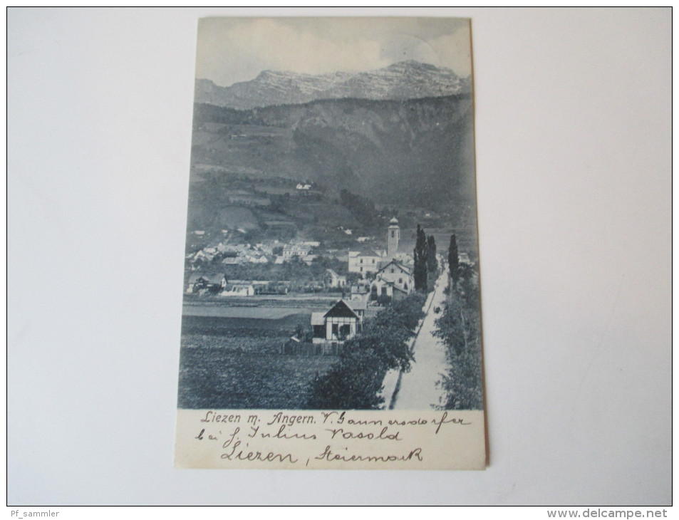 AK 1906 Liezen M. Angern. Verlag Von Al. Maischberger, Liezen - Liezen