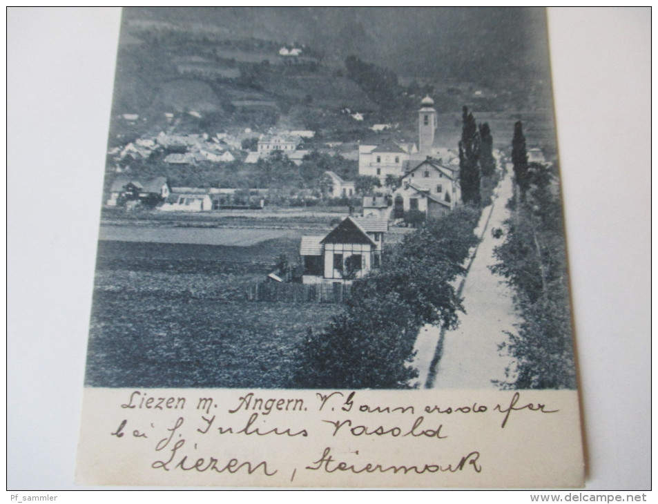 AK 1906 Liezen M. Angern. Verlag Von Al. Maischberger, Liezen - Liezen