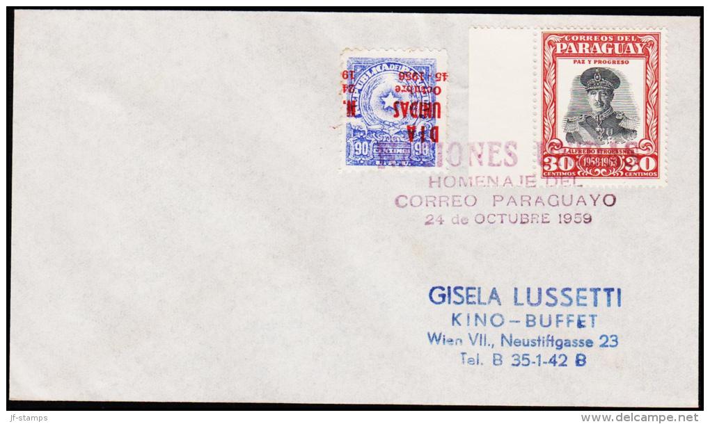 1957. UN. 90 C. INVERTED OVERPRINT!!!!! N. UNIDAS DIA 24 Octubre 1945 - 1956. NATIONES ... (Michel: 801) - JF108832 - Sonstige - Amerika