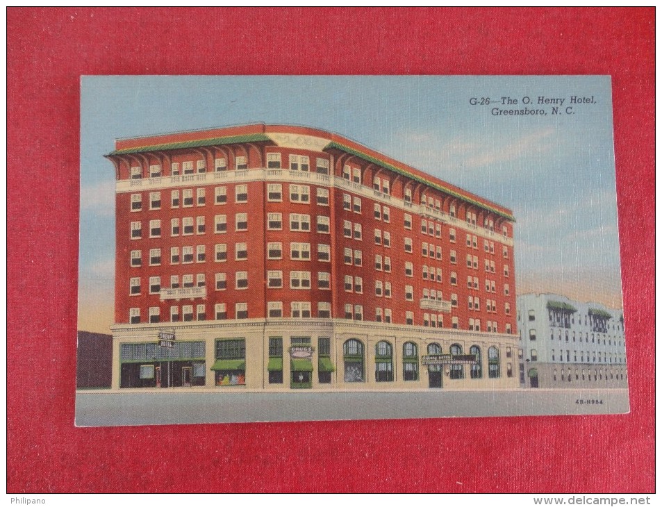 North Carolina> Greensboro   O Henry Hotel Reference 1674 - Greensboro