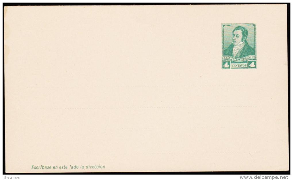 REPUBLICA ARGENTINA 4 CENTAVOS.  (Michel: ) - JF108941 - Postal Stationery