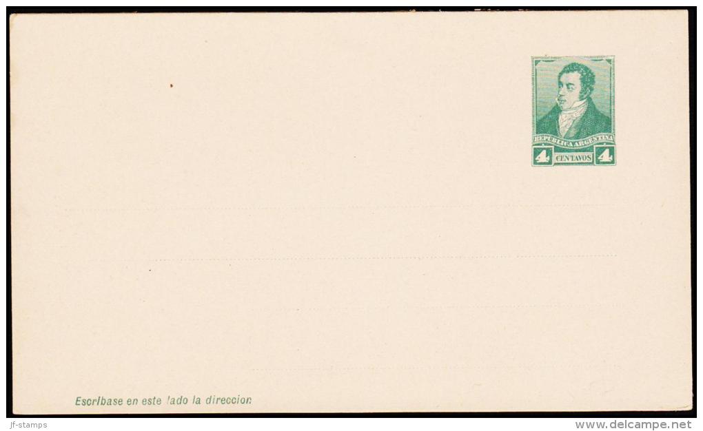 REPUBLICA ARGENTINA 4 CENTAVOS.  (Michel: ) - JF108942 - Postal Stationery