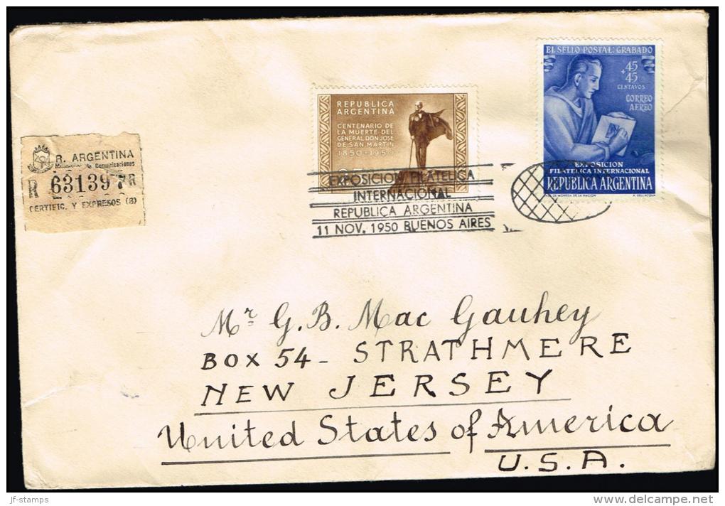 1950 FDC BUENOS AIRES 11 NOV 50. (Michel: 577A) - JF106145 - Entre Ríos