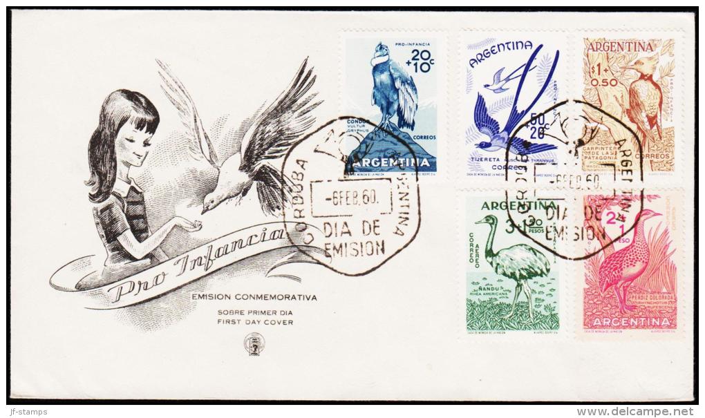 1960. FDC 6. FEB. 1960.  (Michel: 715-719) - JF123014 - FDC