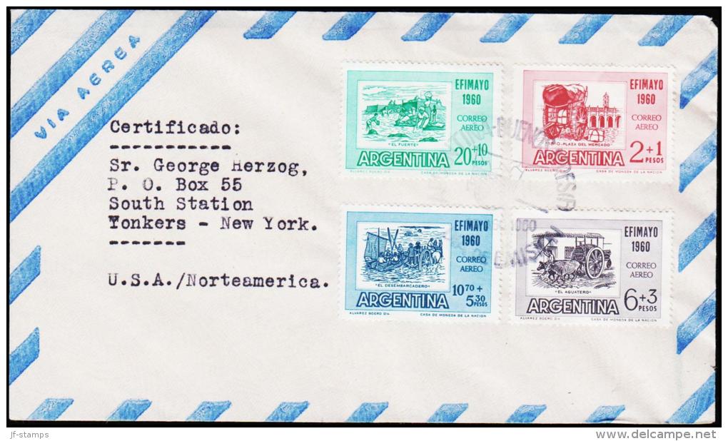 1960. EFIMAYO 1960. FDC 20. AUG. 1960.  (Michel: 737-740) - JF123013 - FDC