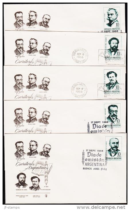 1966. 5 FDC.  (Michel: ) - JF123025 - FDC