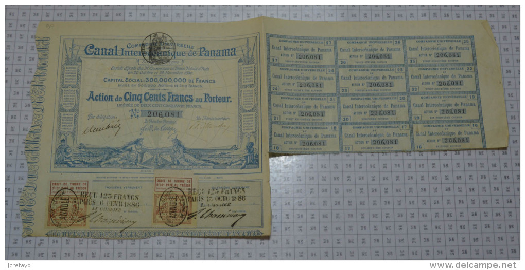 Canal De Panama, Rare! - Navigation