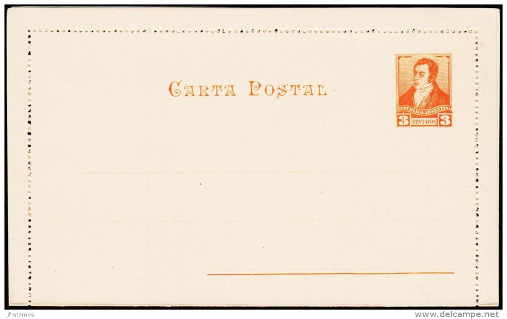 CARTE POSTAL 3 CENTAVOS.  (Michel: ) - JF108955 - Postal Stationery