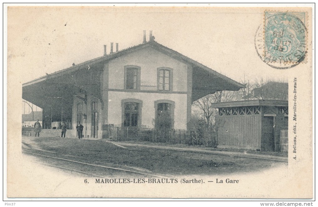 MAROLLES LES BRAULTS - La Gare - Marolles-les-Braults