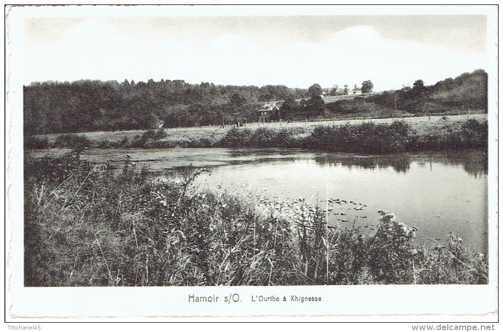 HAMOIR -SUR-OURTHE - L´Ourthe à Xhignesse - Hamoir