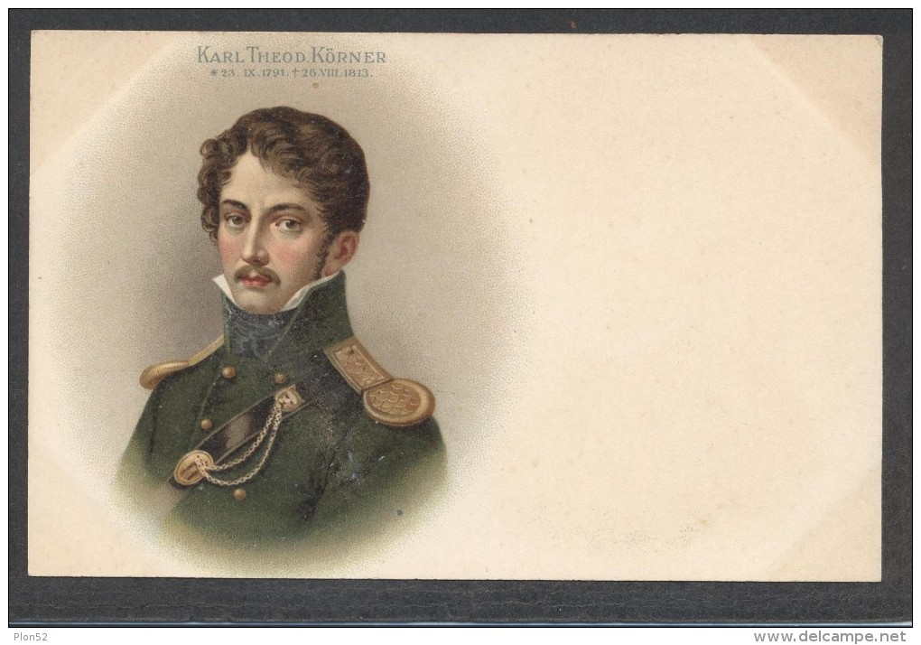 8363-KARL THEODOR KORNER-POETA-PATRIOTA-FP - Personaggi Storici