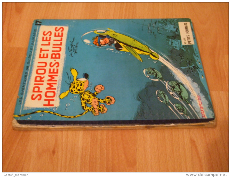 Spirou Et Fantasio - Franquin - Tome 17 EO 1964 - Les Hommes-Bulles - Spirou Et Fantasio