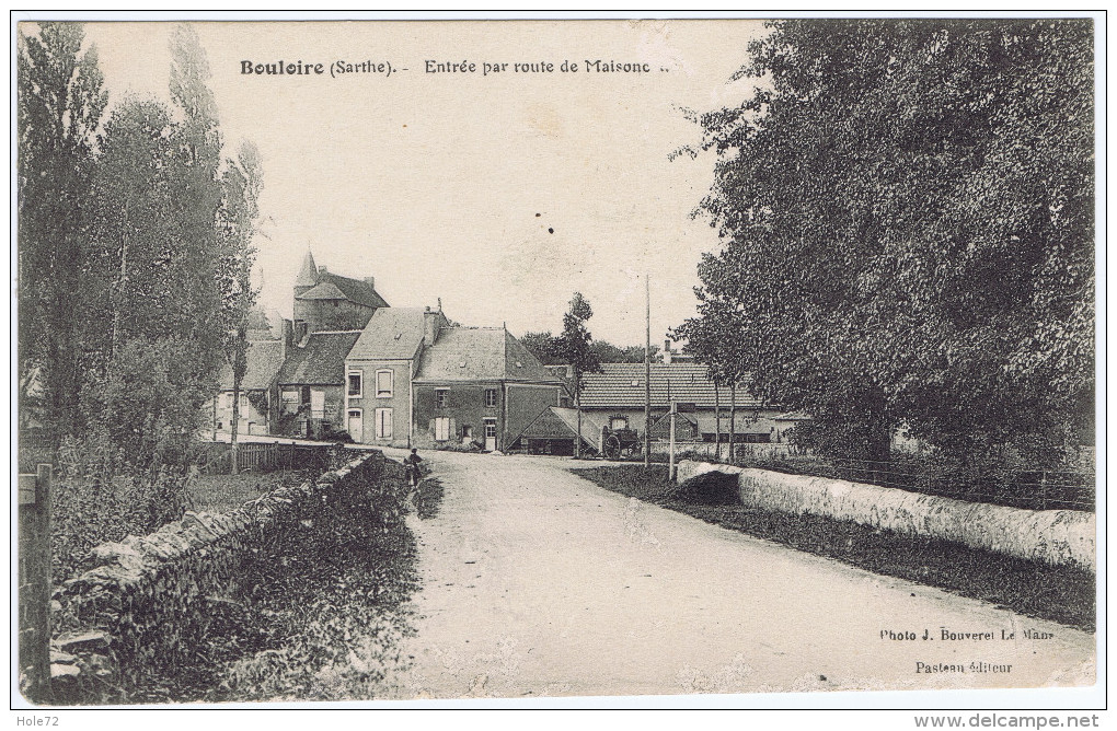 72 - Bouloire (Sarthe) - Entrée De Ville Par La Route De Maisoncelles - Bouloire