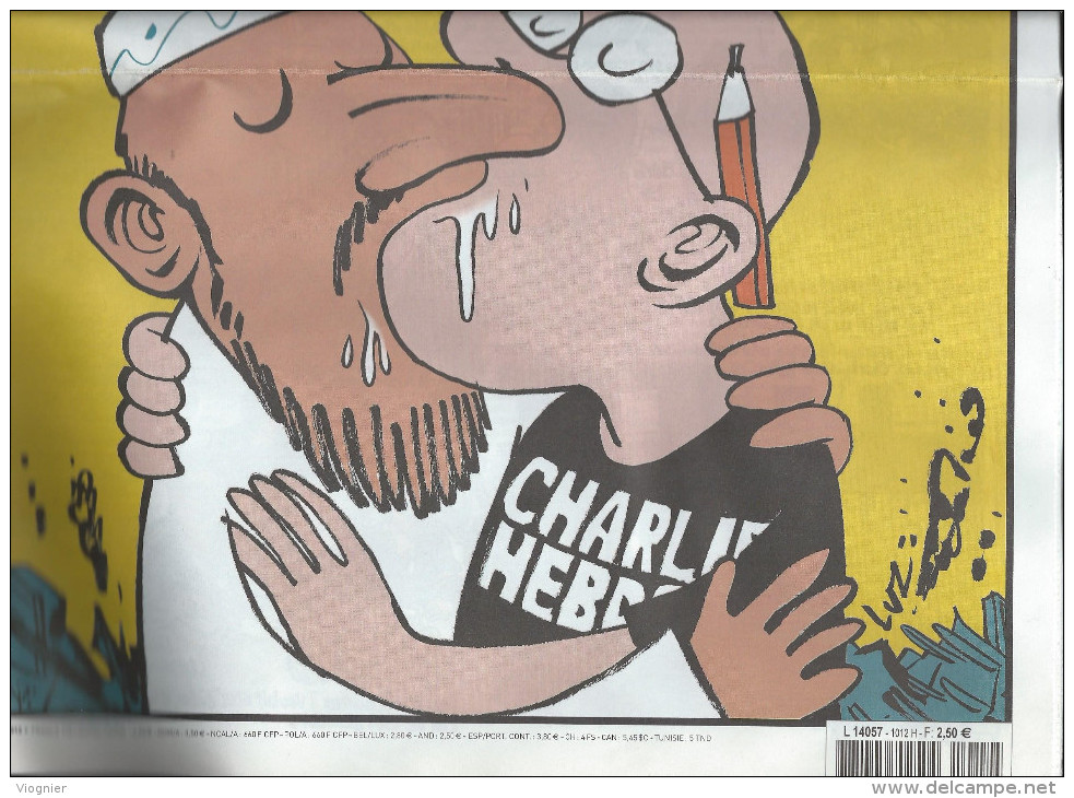 CHARLIE HEBDO    9 Novembre 2011  N° 1012  Couverture De LUZ  NEUF - Humour