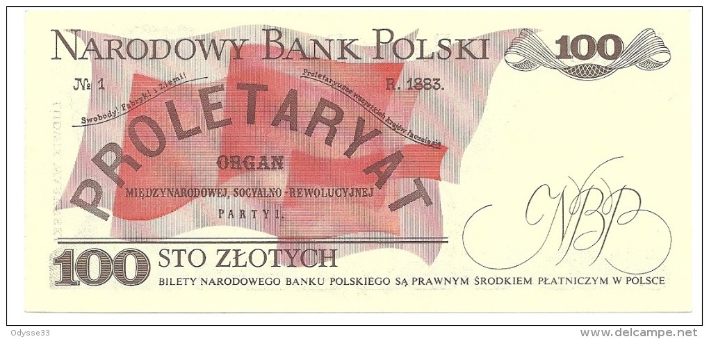 - A .1986 - 100 Zlotych - Neuf - N°SG7014904 - - Polonia