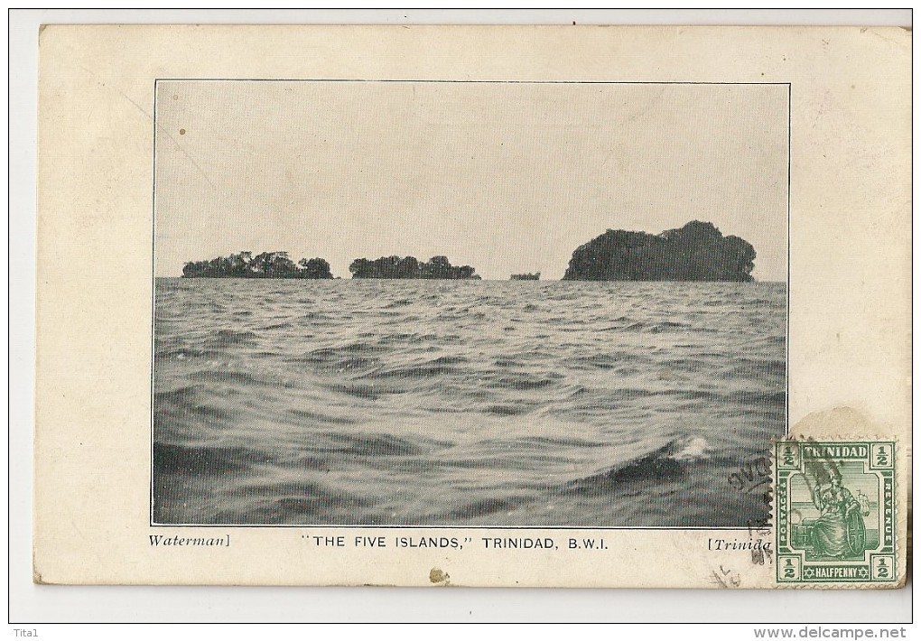 S2110 -The Five Islands. Trinidad, B.W.I. - Trinidad