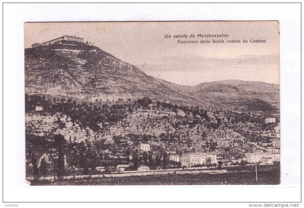 MONTECASSINO  Very Fine Used From Montecassino To Rome 25-8-21 - Other & Unclassified