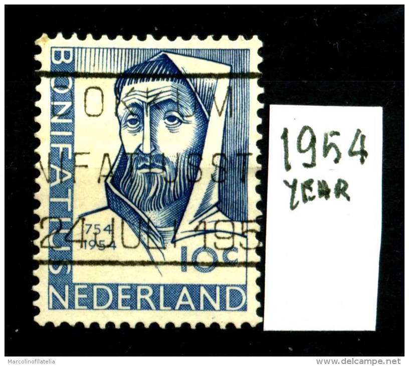 OLANDA - NEDERLAND - Year 1954 - 10 Cent - Usato - Used. - Usati