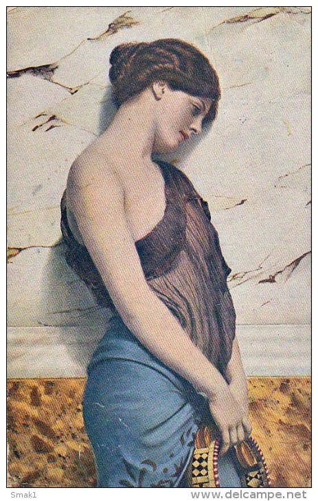 AK KÜNSTLERKARTEN SIGNIERT KARTE: GODWARD : TÄNZERIN ,SCHÖNE JUNGE MÄDCHEN ALTE POSTKARTE 1916 - Underwood, Clarence F.