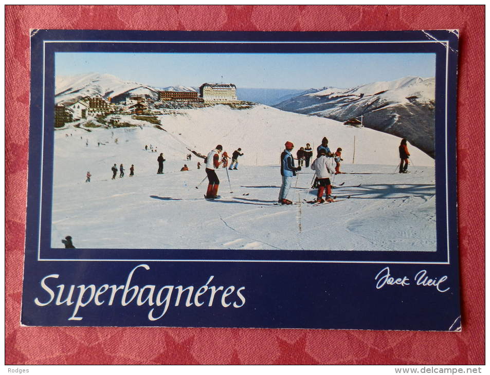 Cpm SUPERBAGNERES LUCHON , 3 , Vue Générale De La Station (1.687) - Superbagneres