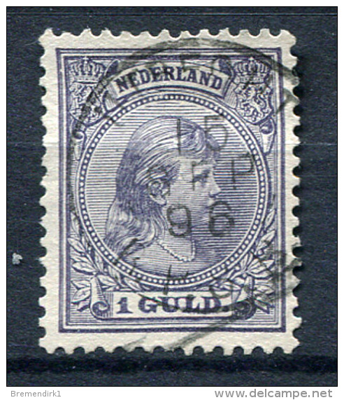 27608) NIEDERLANDE # 44 Gestempelt Aus 1891, 85.- € - Oblitérés