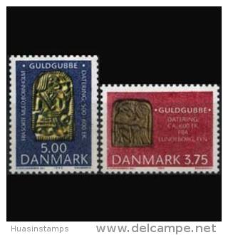 DENMARK 1993 - Scott# 975-6 Treasures Set Of 2 MNH (XE775) - Unused Stamps