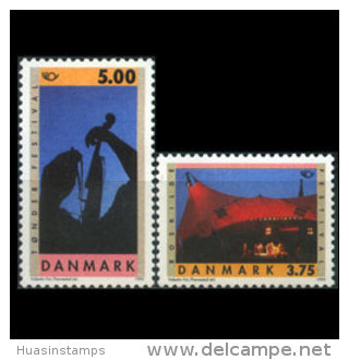 DENMARK 1995 - Scott# 1031-2 Festivals Set Of 2 MNH (XG420) - Unused Stamps