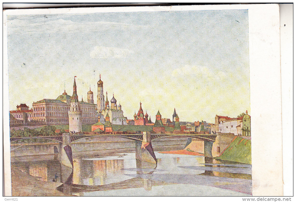 RUSSLAND - MOSKAU / MOSCOU / MOSKWA, Historische Ansicht, 1934 - Russland
