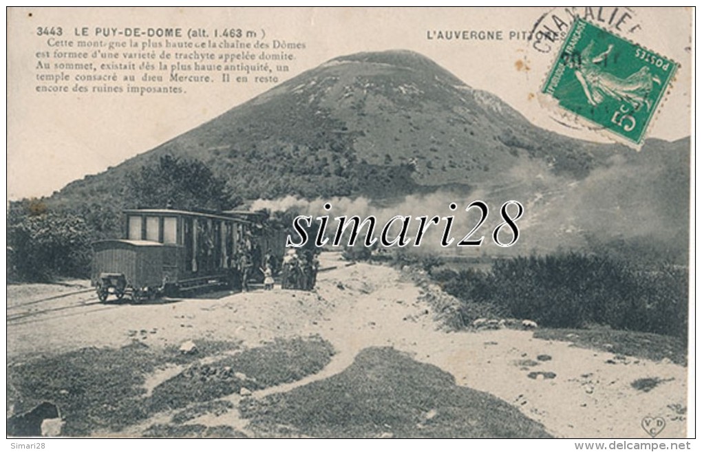 LE PUY-DE-DOME - N° 3443 - HALTE - Treni