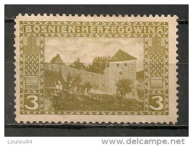 Timbres - Bosnie-Herzegovine - 1906 - 3 H. - - Bosnien-Herzegowina