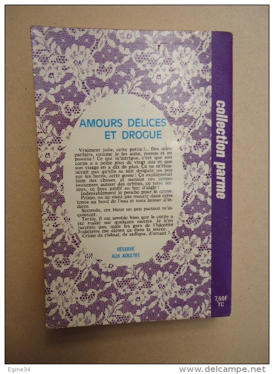 Editions De L'Arabesque Collection PARME - Jean Michel -  Amour Délices Et Drogue - - Arabesque