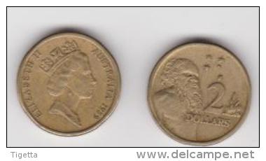 AUSTRALIA   2 DOLLARS ANNO 1989 - 2 Dollars