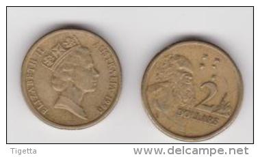 AUSTRALIA   2 DOLLARS ANNO 1990 - 2 Dollars