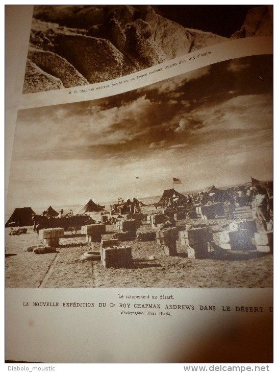 1928 PETAIN(mémoires);Naufrage VESTRIS;Arezzo;Madrid;Paris;Explor ZOOLOGIE;Japon;(Kob,Kiôto;Aéro-Alpinisme;ETNA (Sicile