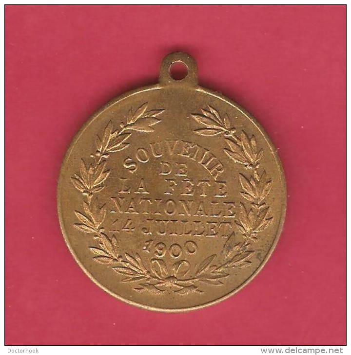 FRANCE   1900 MEDAL FETE NATIONAL - Other & Unclassified