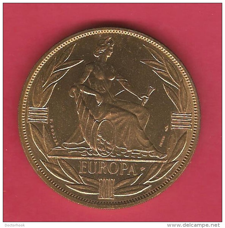 EUROPEAN COMMUNITY   1980  ECU BRONZE ESSAY - Altri & Non Classificati