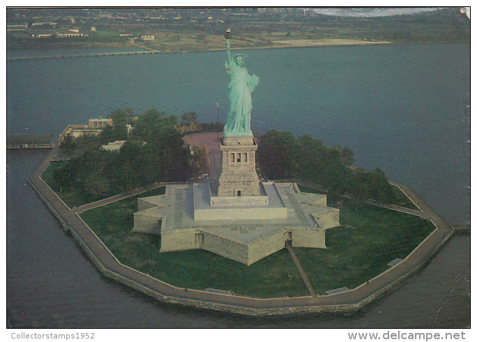 R58041- NEW YORK CITY- STATUE OF LIBERTY, PANORAMA - Statue Of Liberty