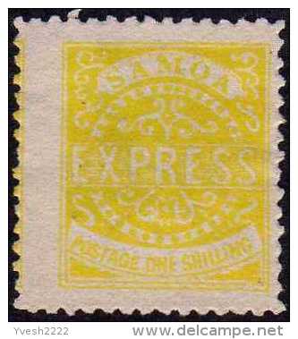 Samoa 1877 Y&T 5,  1 S. Jaune. Neuf Sans Gomme. Cote 120 € - Samoa