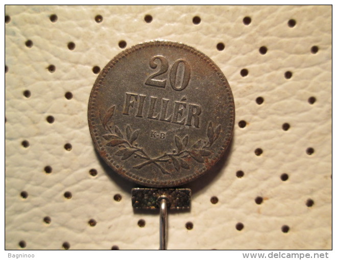 HUNGARY 20 Filler  1918 KB - Hungary