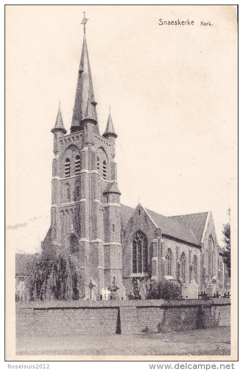 SNAASKERKE / SNAESKERKE : Kerk - Gistel