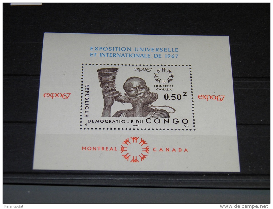 Congo (Kinshasa) - 1967 EXPO '67 Block MNH__(TH-12010) - Ungebraucht