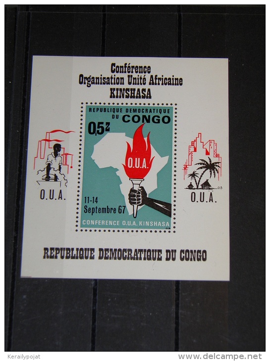 Congo (Kinshasa) - 1967 Organization Of African Unity Block MNH__(TH-13911) - Mint/hinged