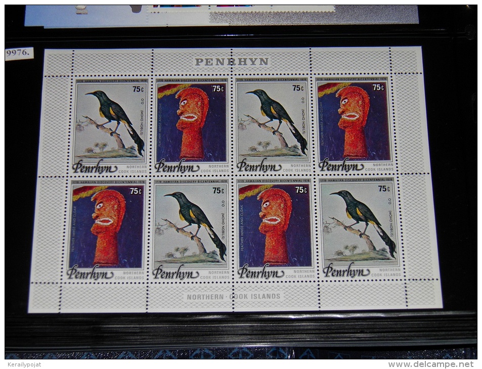 Penrhyn - 1978 James Cook Kleinbogen (4) MNH__(FIL-9976) - Penrhyn