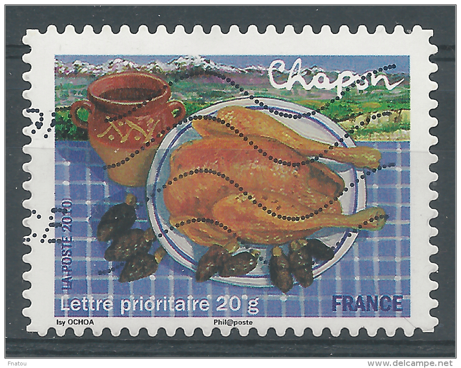 France, French Cuisine, "Chapon", Castrated Rooster, 2010, VFU - Used Stamps