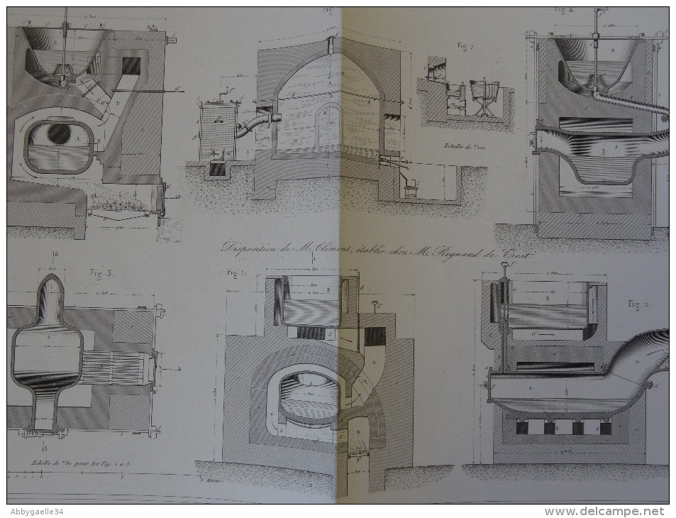 FOURS ET APPAREILS PROPRES AU RAFFINAGE DU SOUFRE (Pérou)  Publication Industrielle - Maschinen