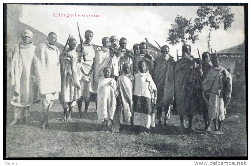 COTE DES SOMALIES  EINGEBORENE  INDIGENES ARMEES ETHNOLOGIE TIMBRE ET CACHETS AU DOS - Somalia