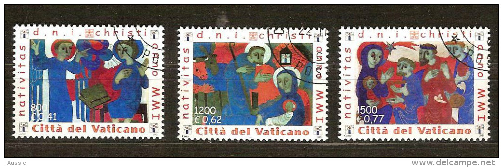 Vatikaan Vatican 2000 Yvertn° 1247-49 (°) Oblitéré  Used Cote 5,50 Euro - Oblitérés